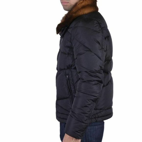 Versace Collection Men's Black Down Parka